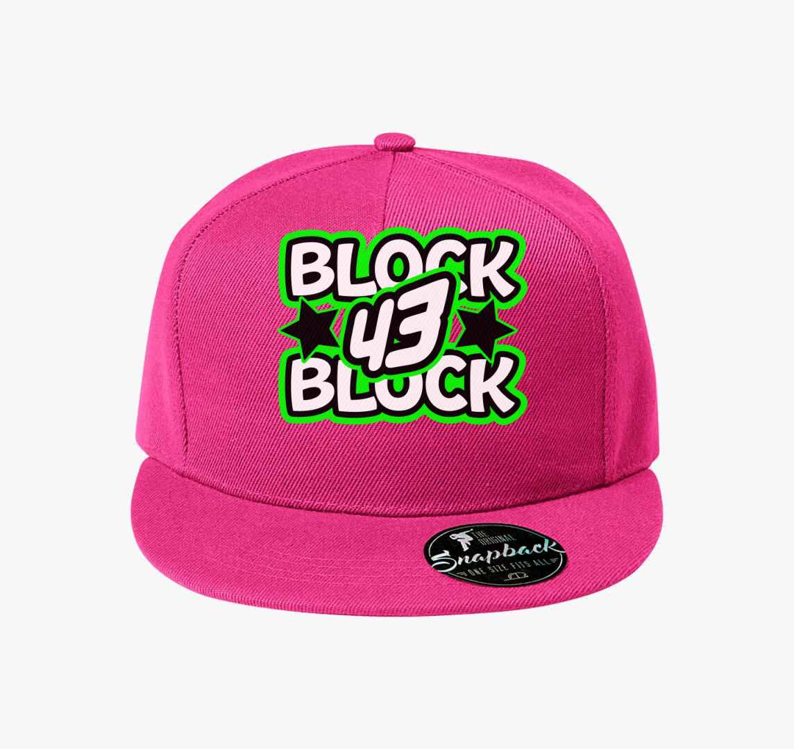 Ken Block star baseball sapka — Bíborszín