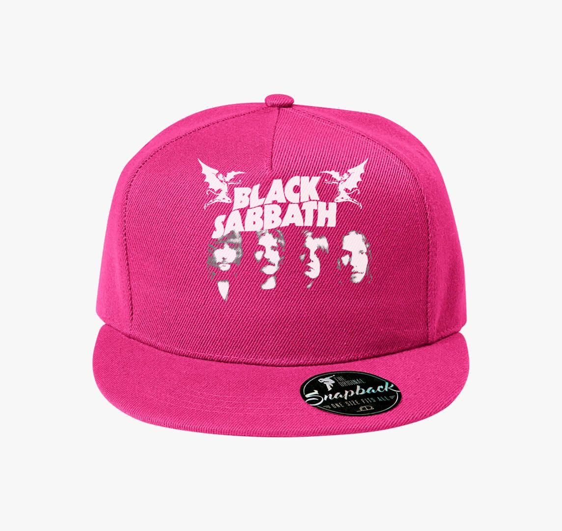 Black Sabbath tagok baseball sapka — Bíborszín
