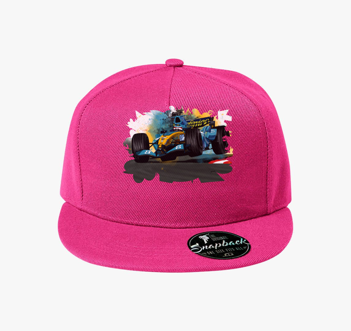 Fernando Alonso baseball sapka — Bíborszín
