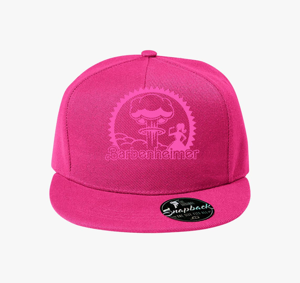 Barbenheimer baseball sapka — Bíborszín