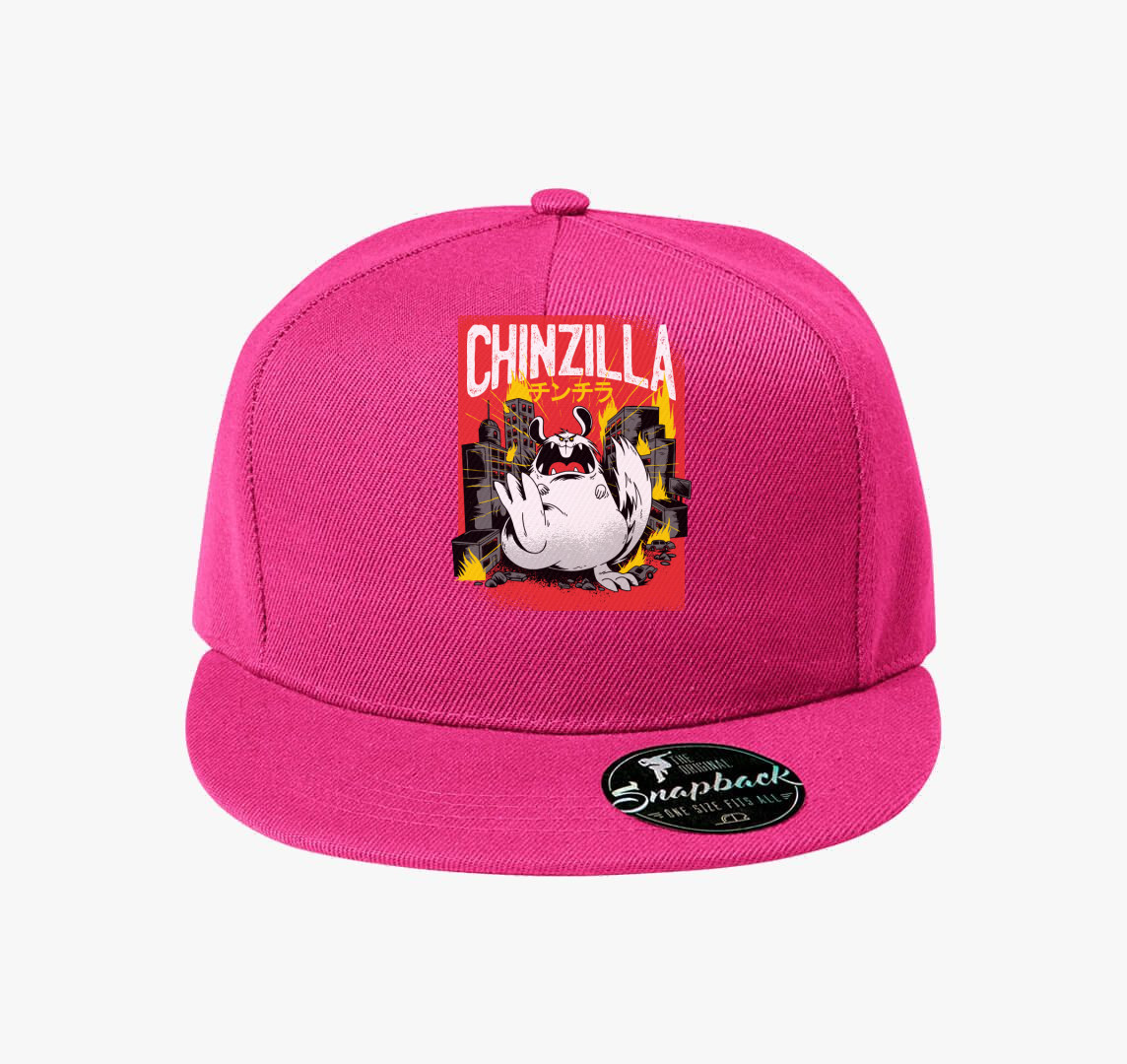 Chinzilla - csincsilla baseball sapka — Bíborszín