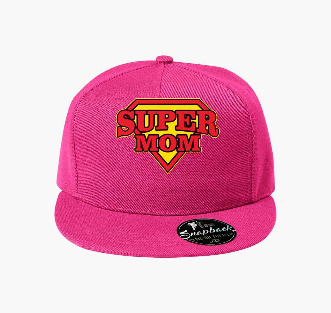 SzuperMom baseball sapka — Bíborszín