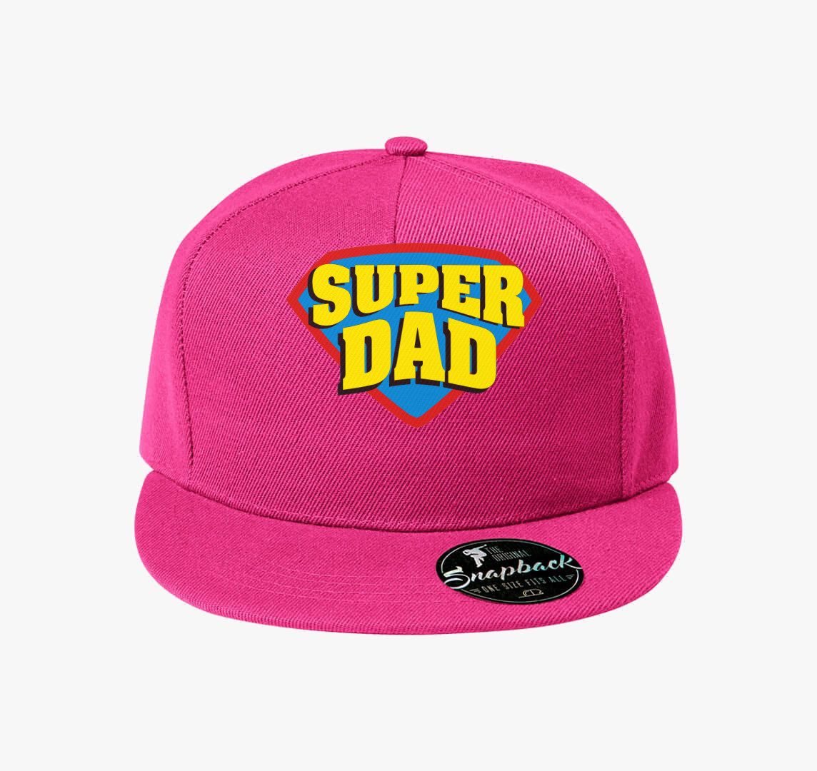 SzuperDad baseball sapka — Bíborszín