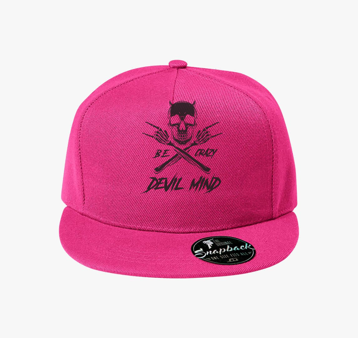 Devil mind baseball sapka — Bíborszín