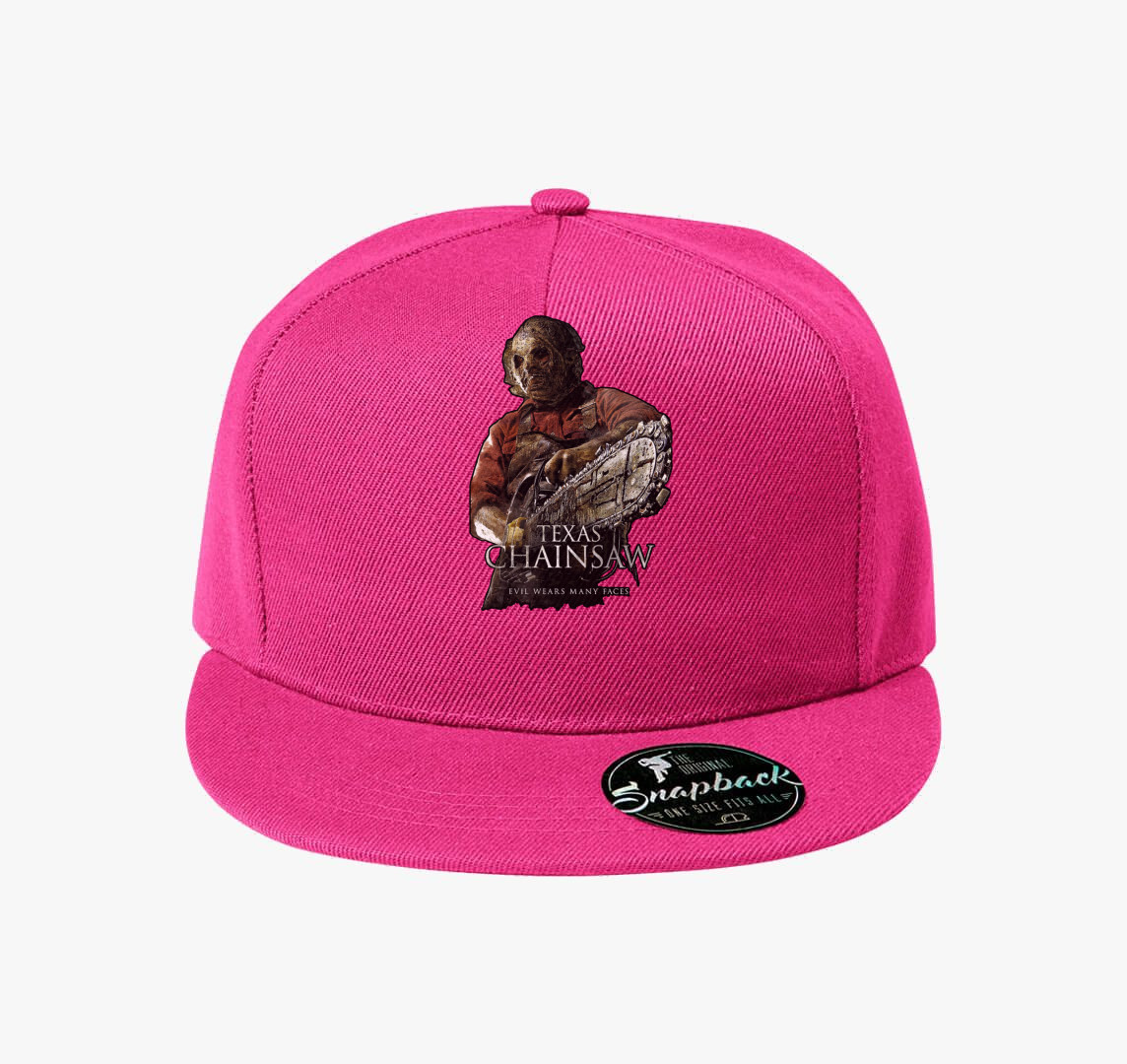 Texasi lánfűrészes baseball sapka — Bíborszín