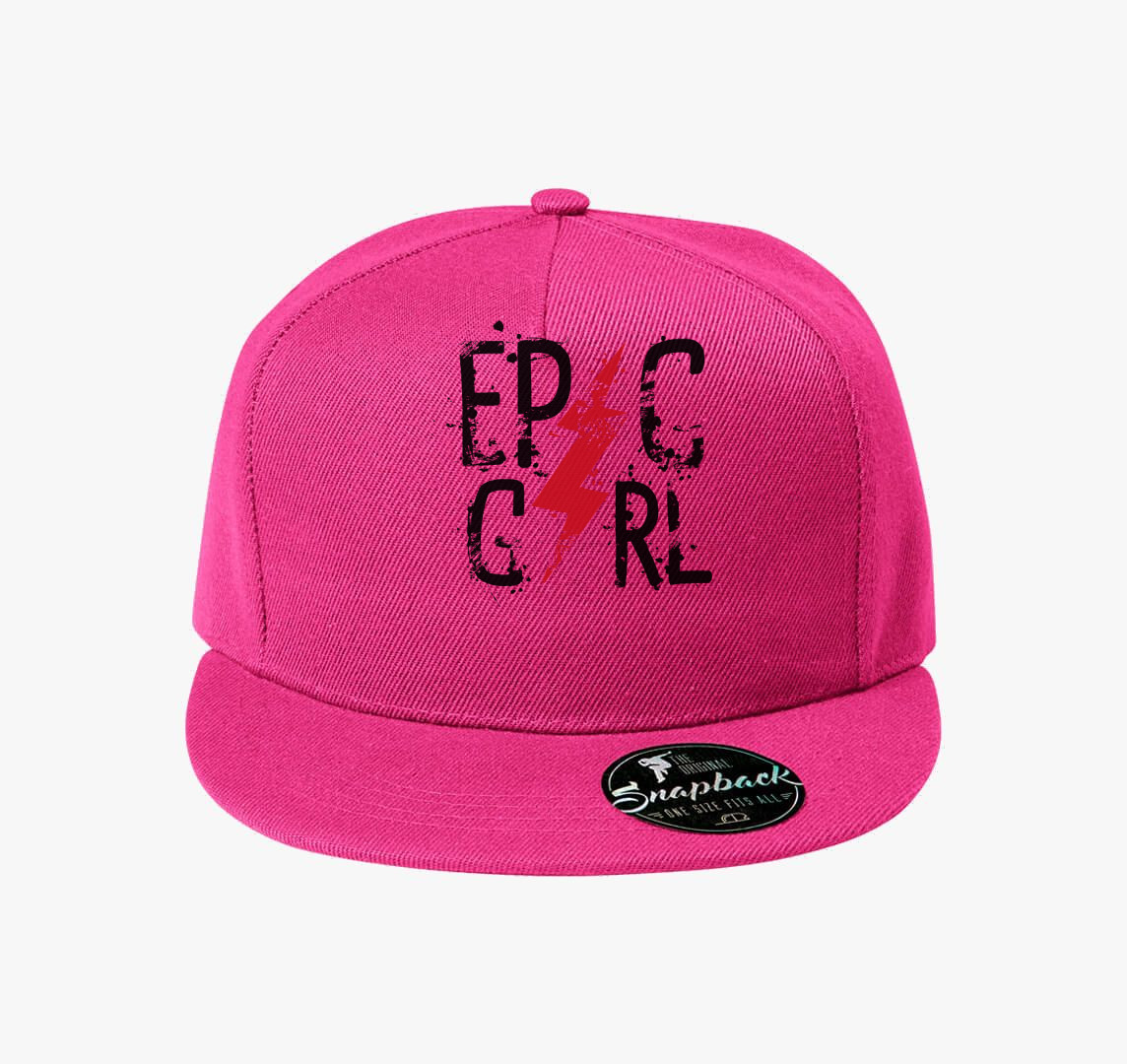 Epic Girl - Csajos baseball sapka — Bíborszín