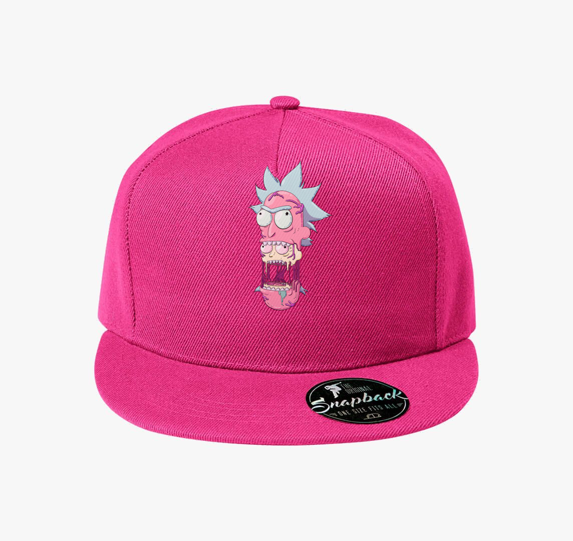 Rick N Morty baseball sapka — Bíborszín