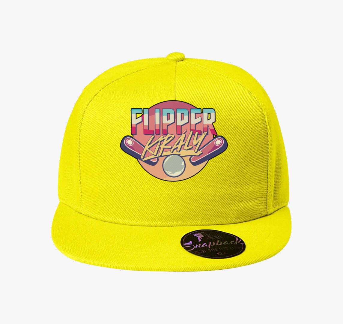 Flipper király baseball sapka — Citrom