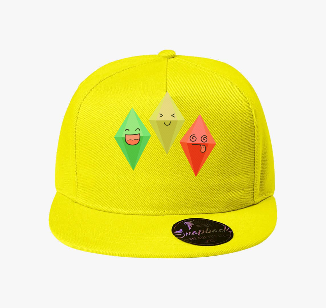 Sims plumbobs baseball sapka — Citrom