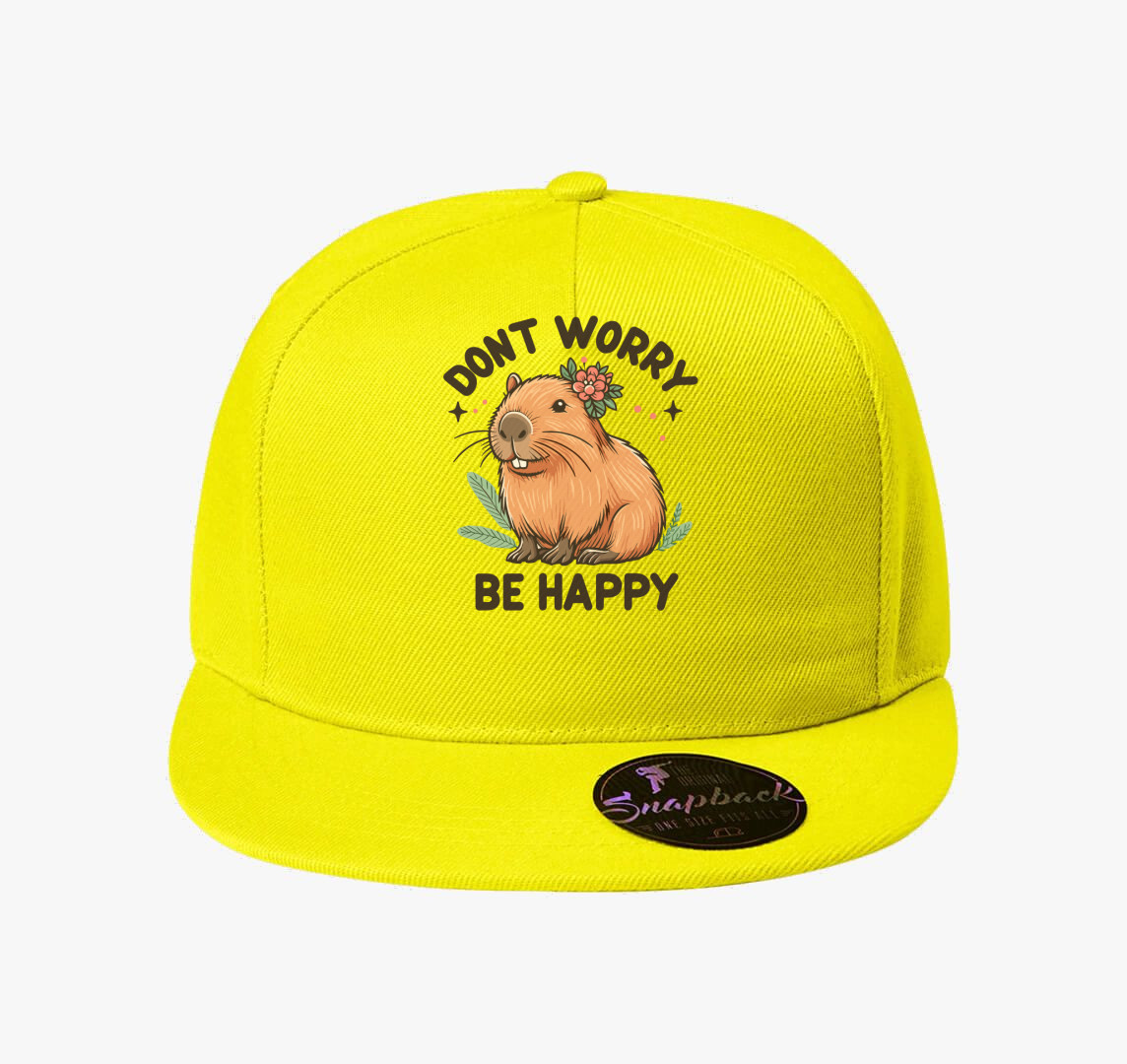 Dont worry capybara baseball sapka — Citrom
