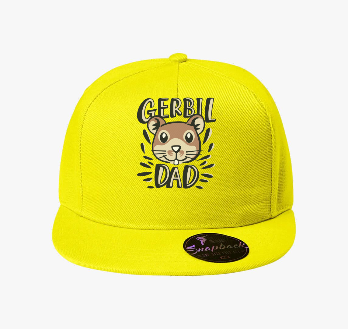 Gerbil Dad baseball sapka — Citrom