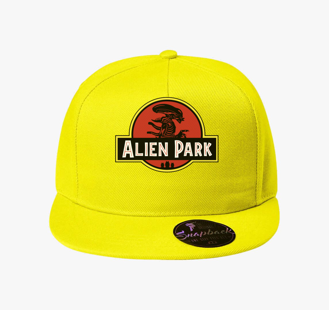 Alien Park baseball sapka — Citrom