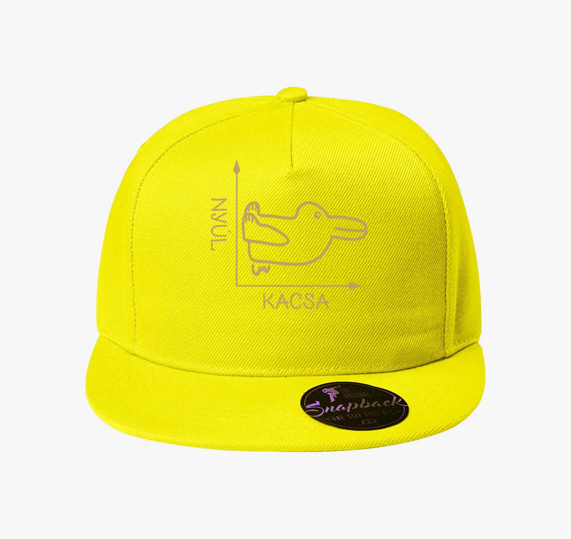 Nyúl Kacsa vicces baseball sapka — Citrom