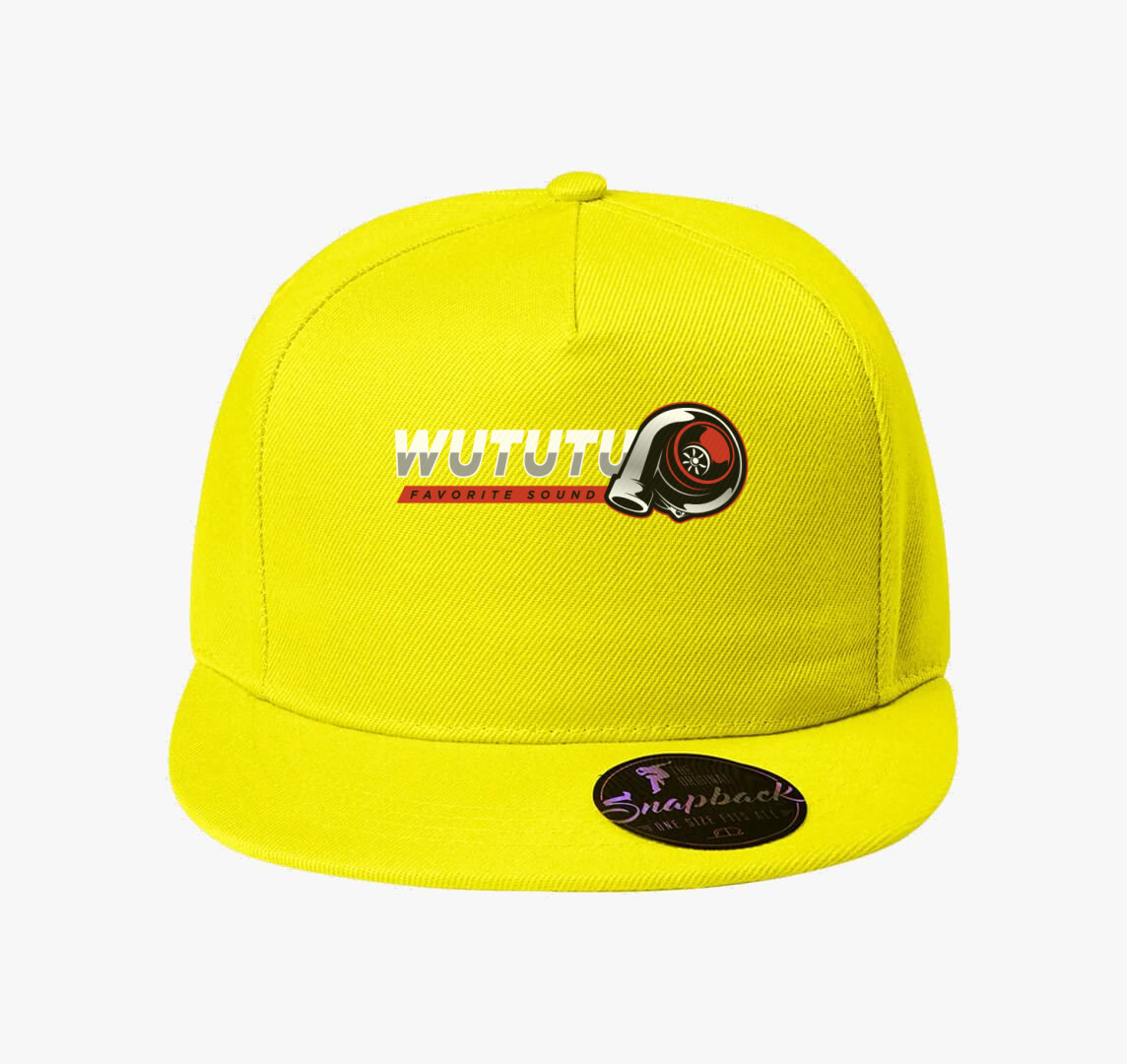 Turbó Wututu design divat baseball sapka — Citrom