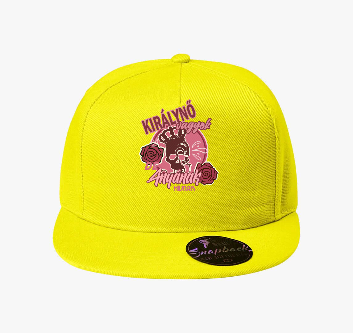 Király Anya minta baseball sapka — Citrom