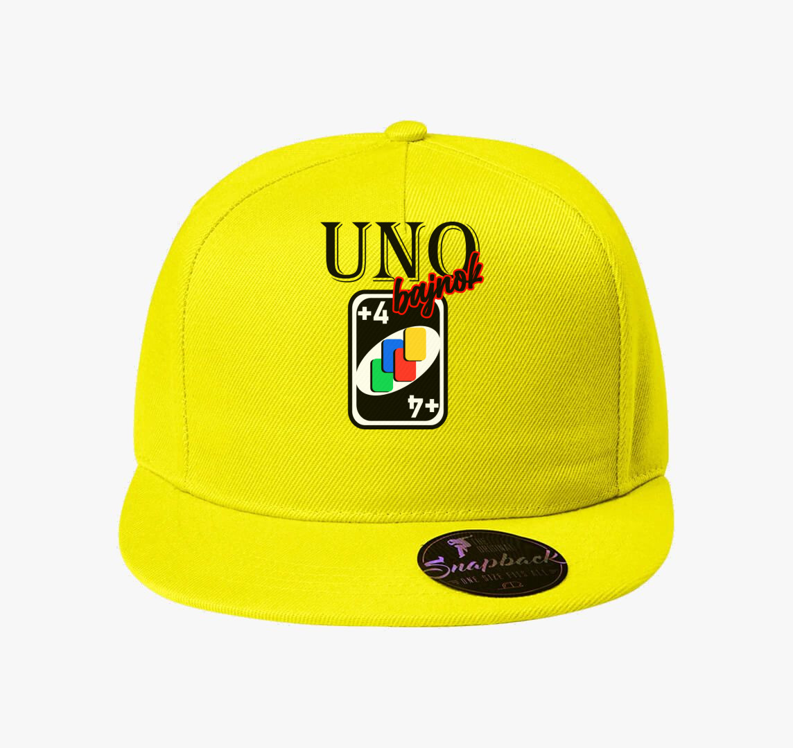 UNO fanatikusoknak baseball sapka — Citrom
