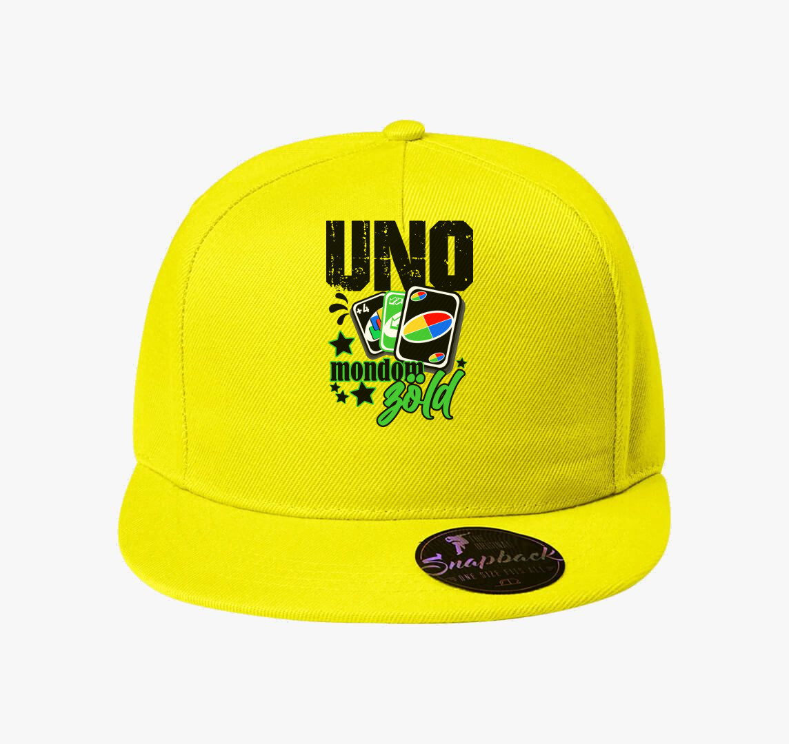 UNO kártya mindenkinek baseball sapka — Citrom