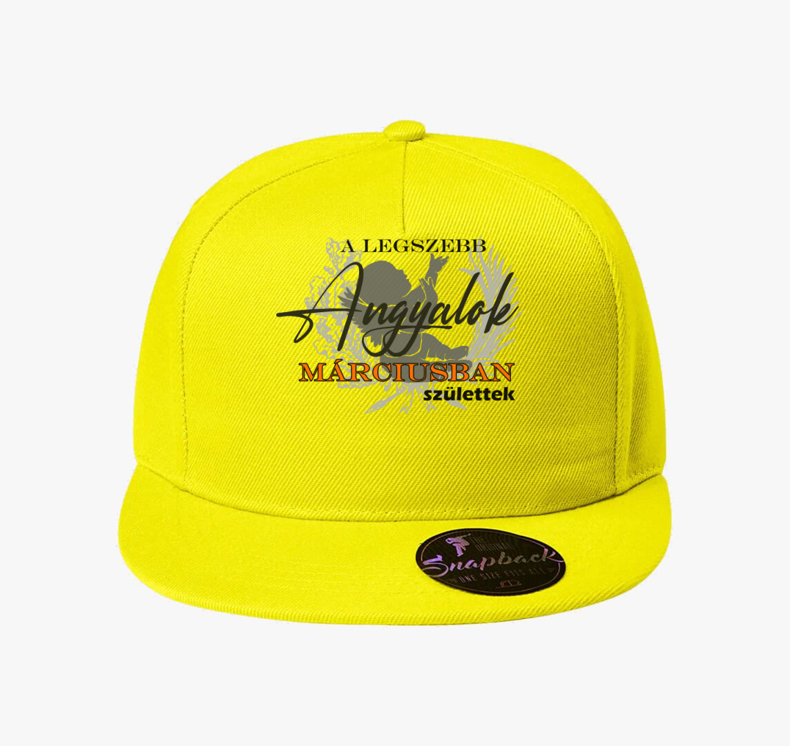 Márciusi Angyal baseball sapka — Citrom