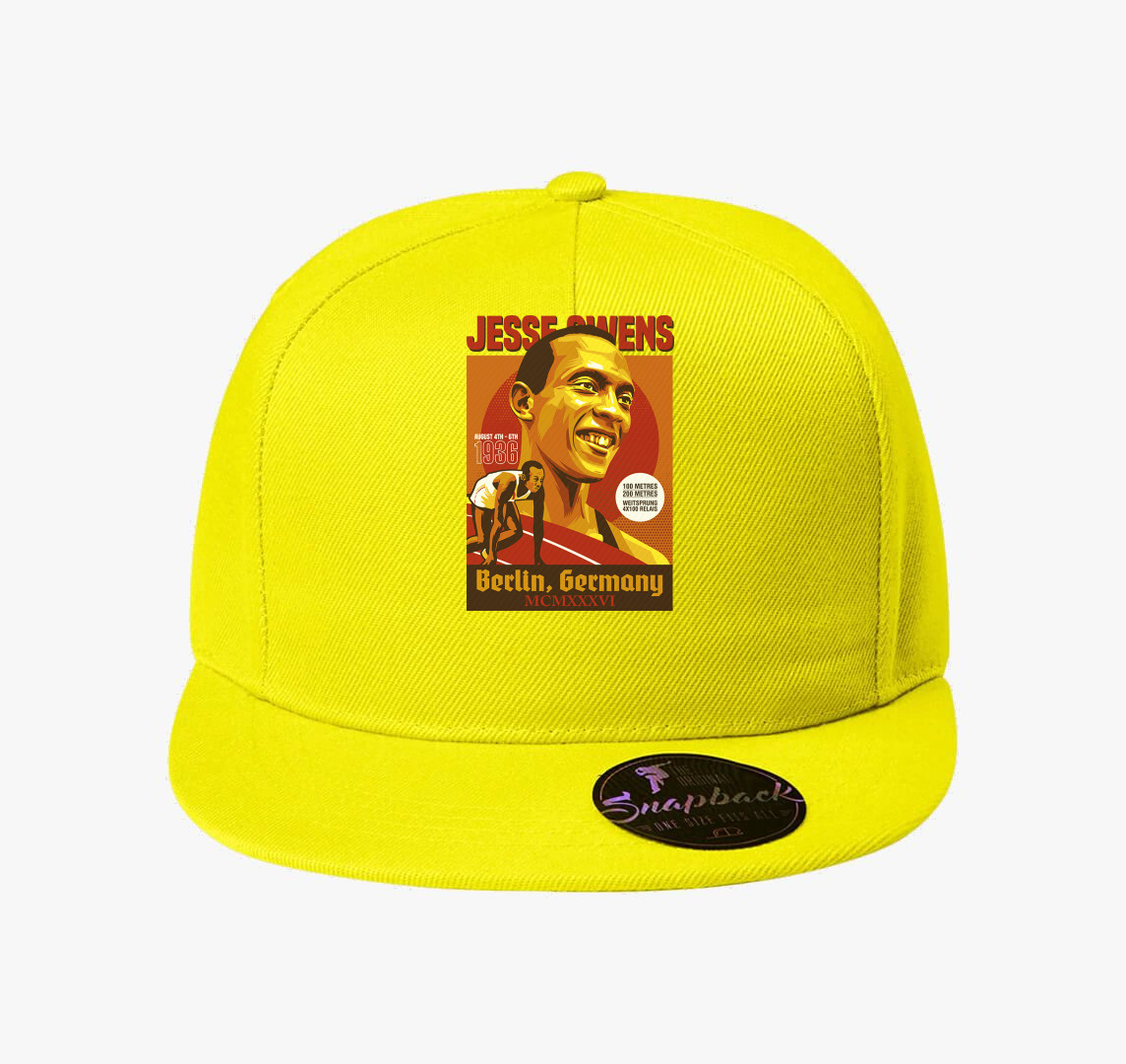 Jesse Owens baseball sapka — Citrom