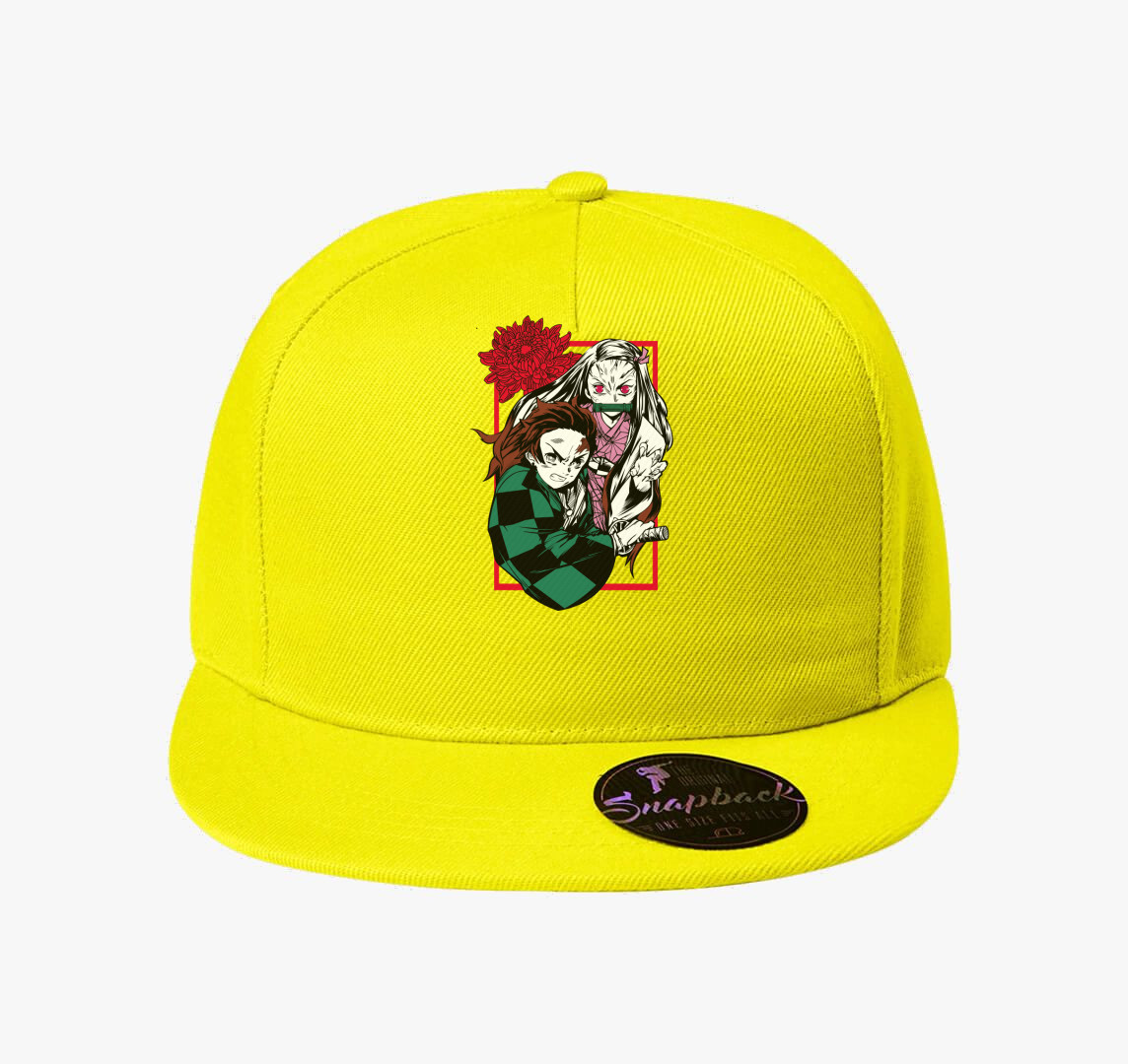 Demon slayer tesók baseball sapka — Citrom