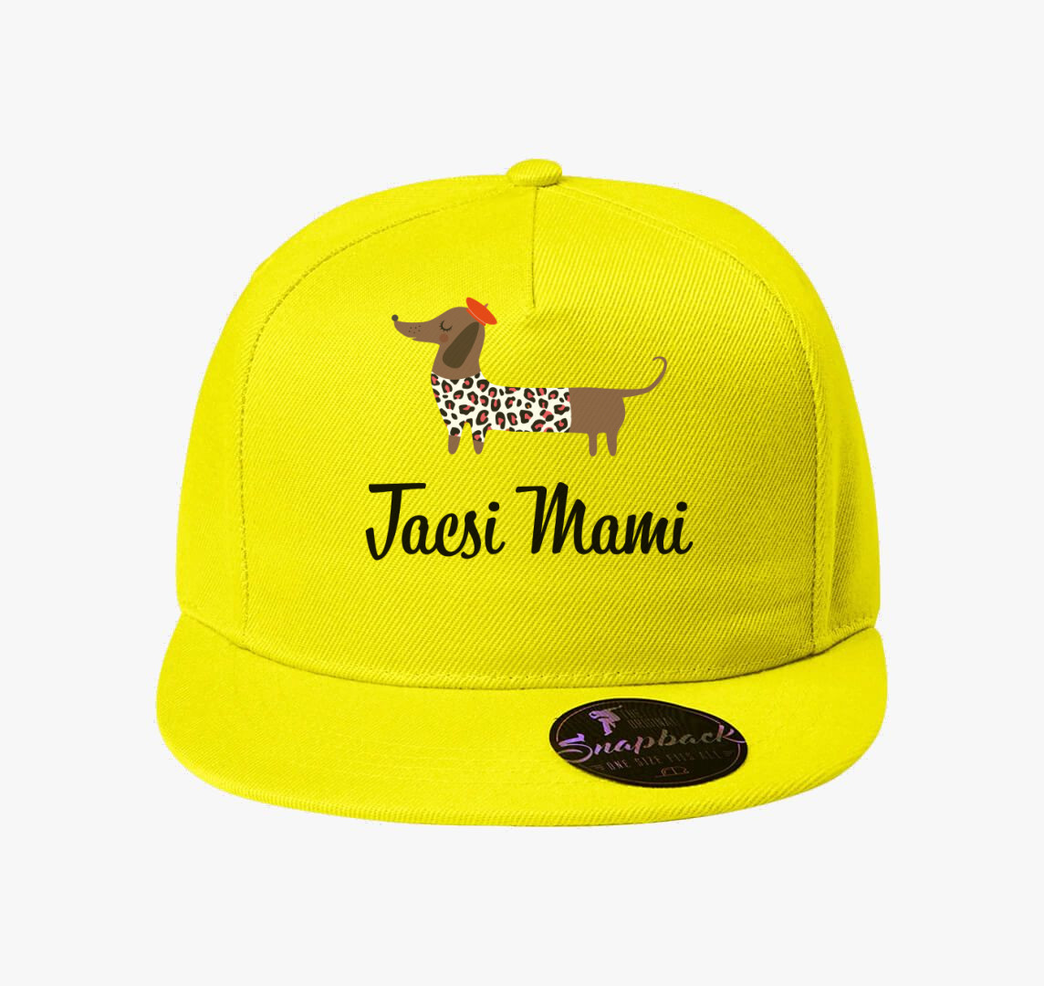 Tacsi mami baseball sapka — Citrom