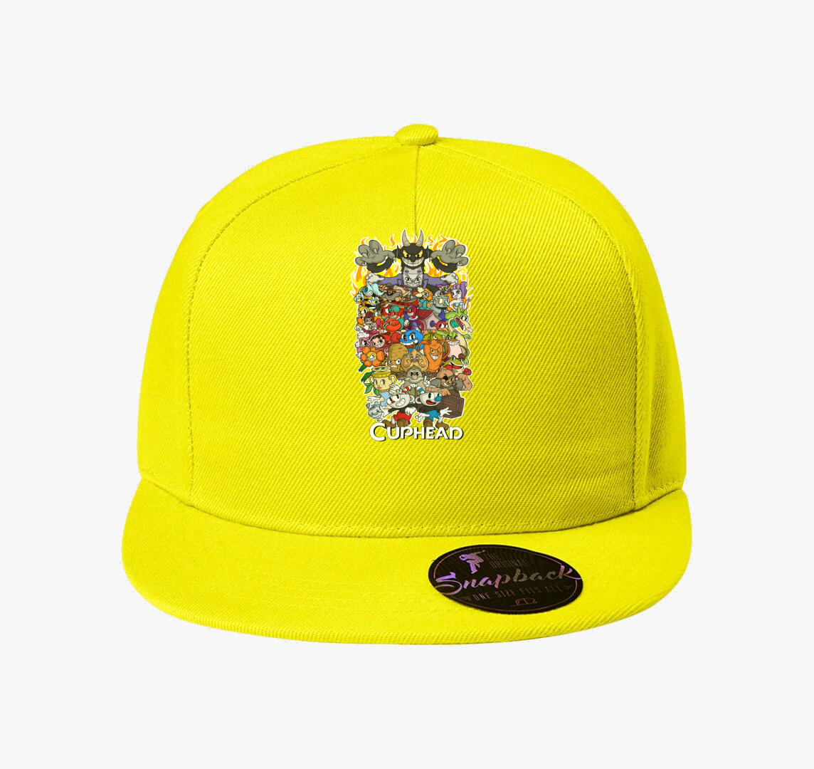 Cuphead karakterek baseball sapka — Citrom