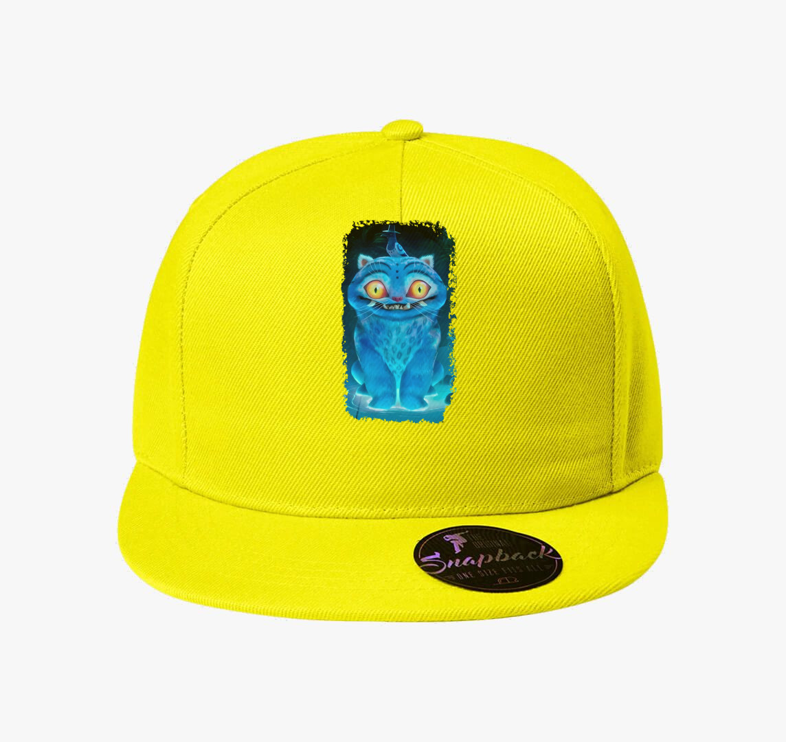 Huntrix tigris és madár baseball sapka — Citrom