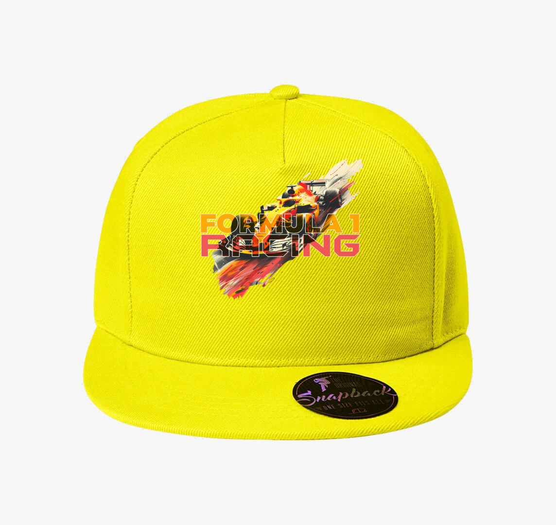 Formula 1 Racing baseball sapka — Citrom
