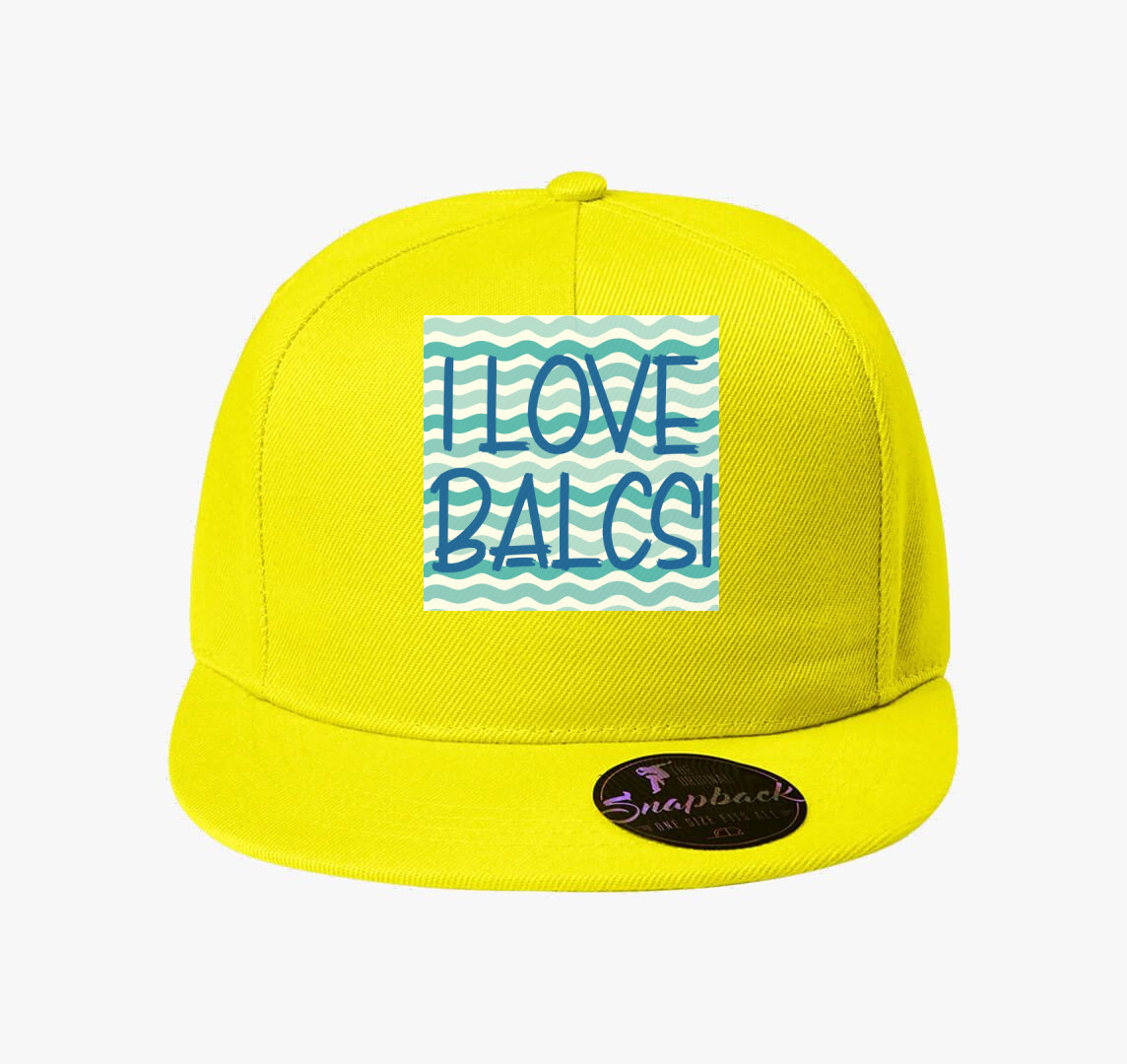 I love Balcsi baseball sapka — Citrom