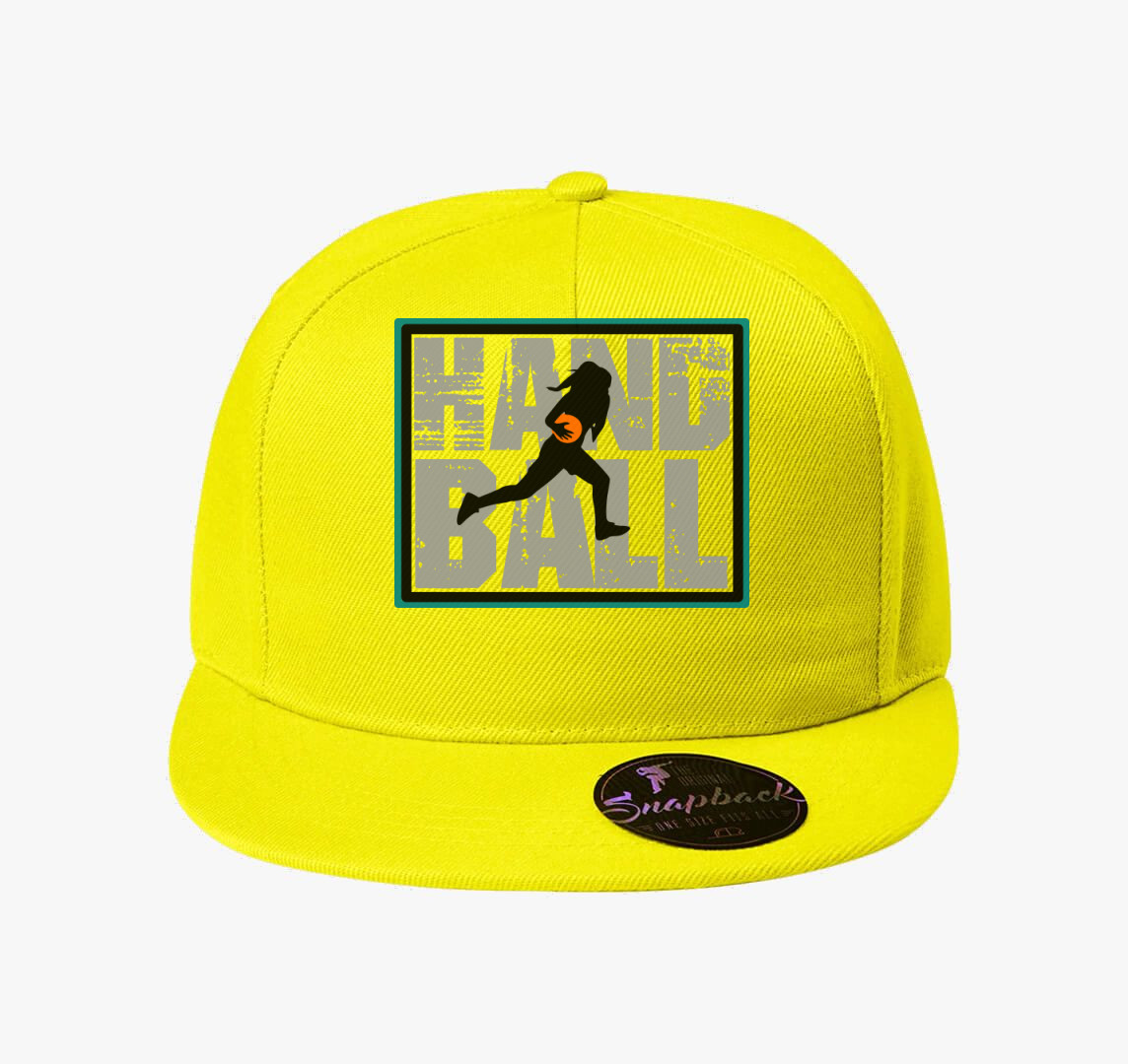 Handball feliratos lányos baseball sapka — Citrom