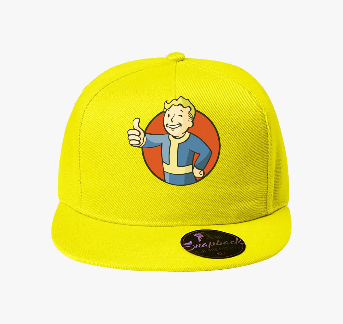 Fallout Vault Boy baseball sapka — Citrom