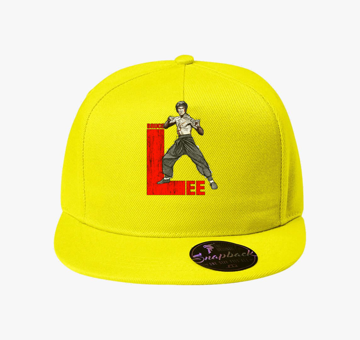Bruce Lee Art baseball sapka — Citrom