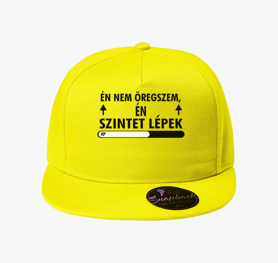 Nem öregszem szintet lépek v2 baseball sapka — Citrom