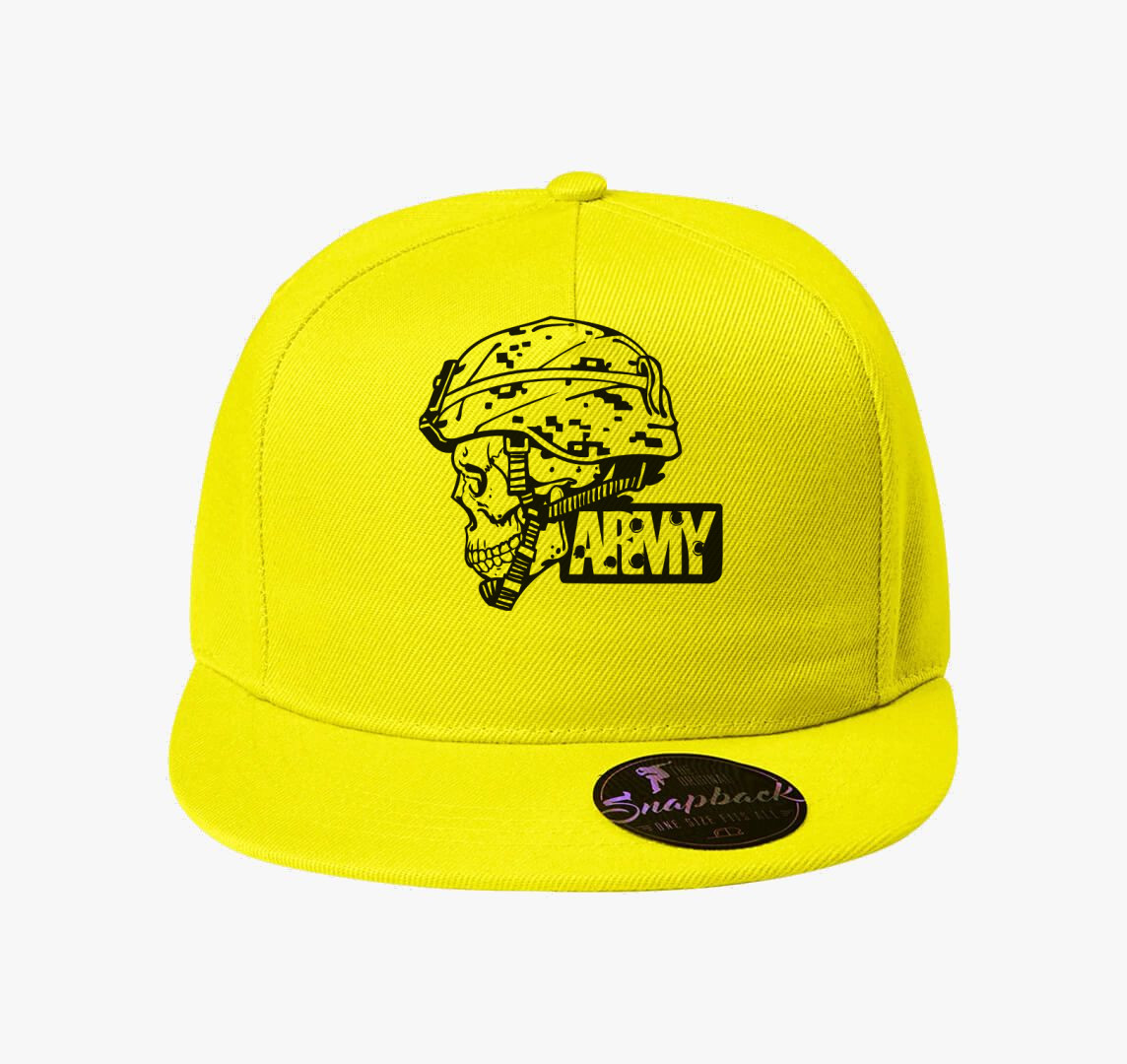 Army koponya baseball sapka — Citrom