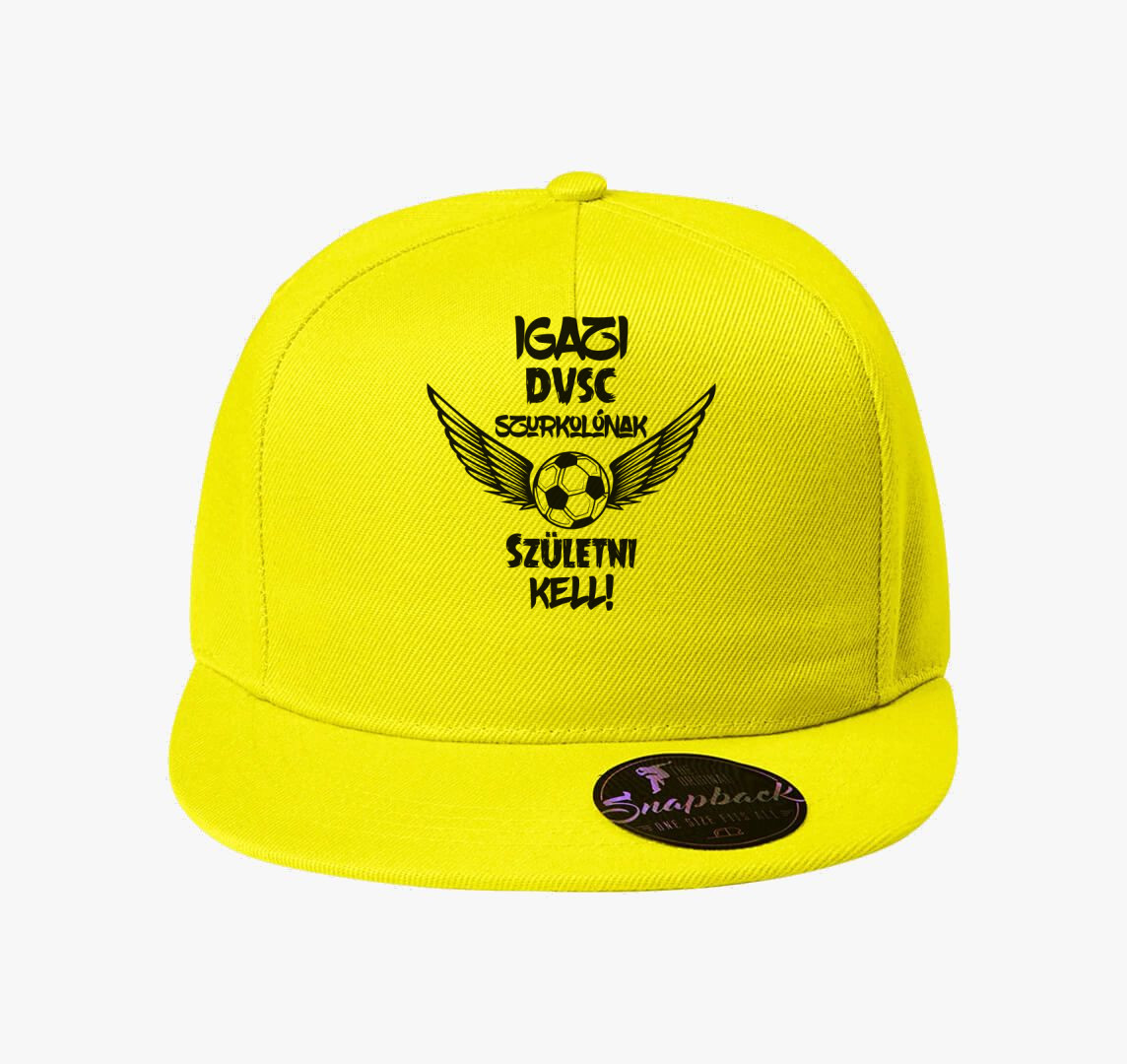 DVSC szurkoló baseball sapka — Citrom
