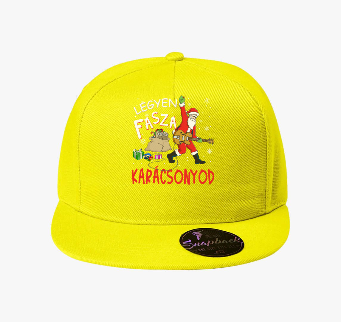 Legyen fasza karácsonyod baseball sapka — Citrom