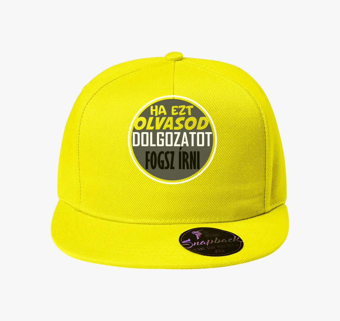 Dolgozat írós baseball sapka — Citrom