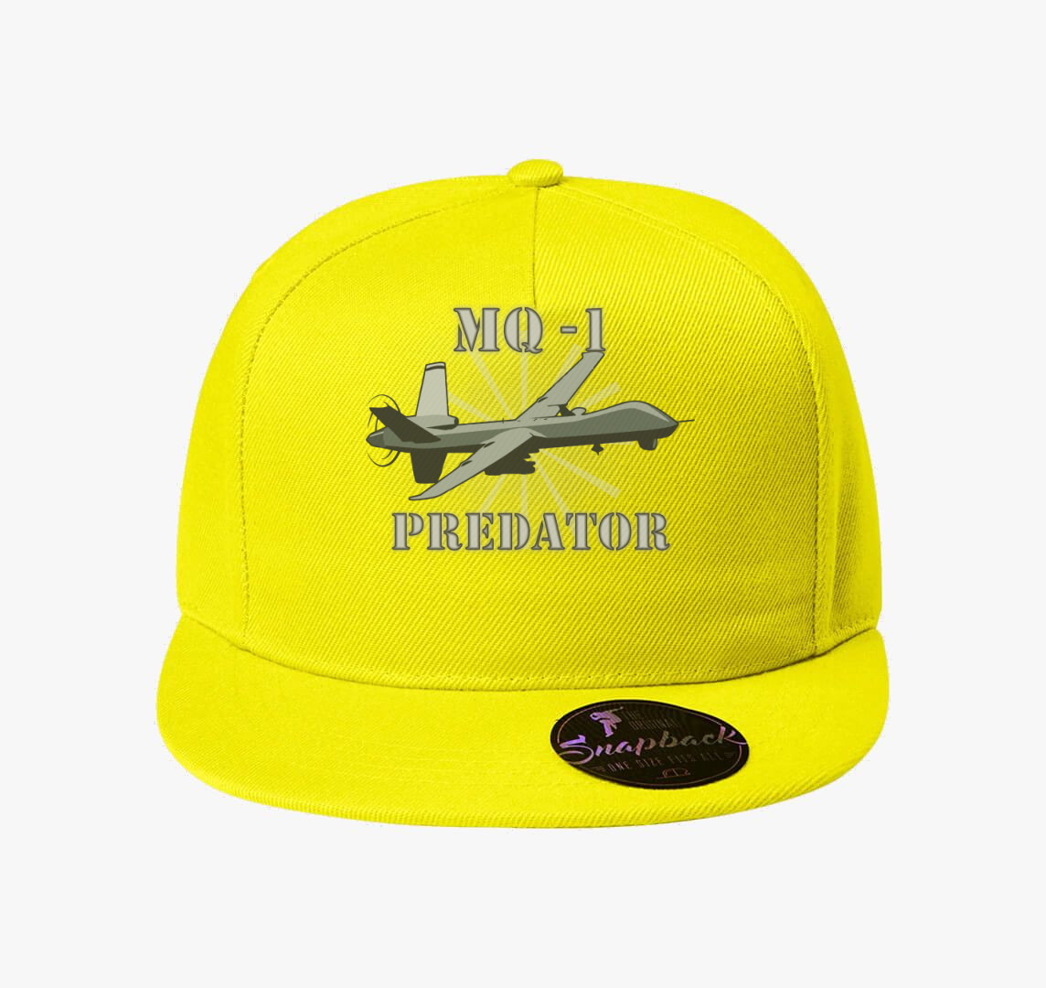 Prédátor harcidrón baseball sapka — Citrom