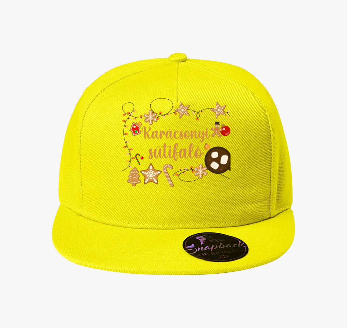 Karácsonyi sütifaló baseball sapka — Citrom