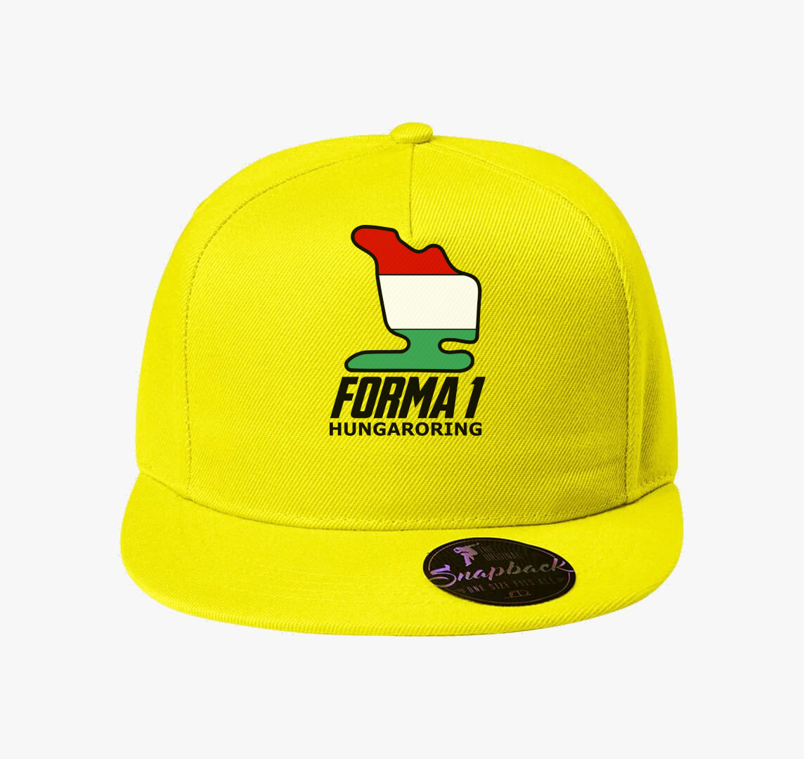 Forma 1 Hungaroring baseball sapka — Citrom