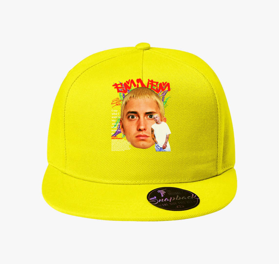 Fiatal Eminem baseball sapka — Citrom