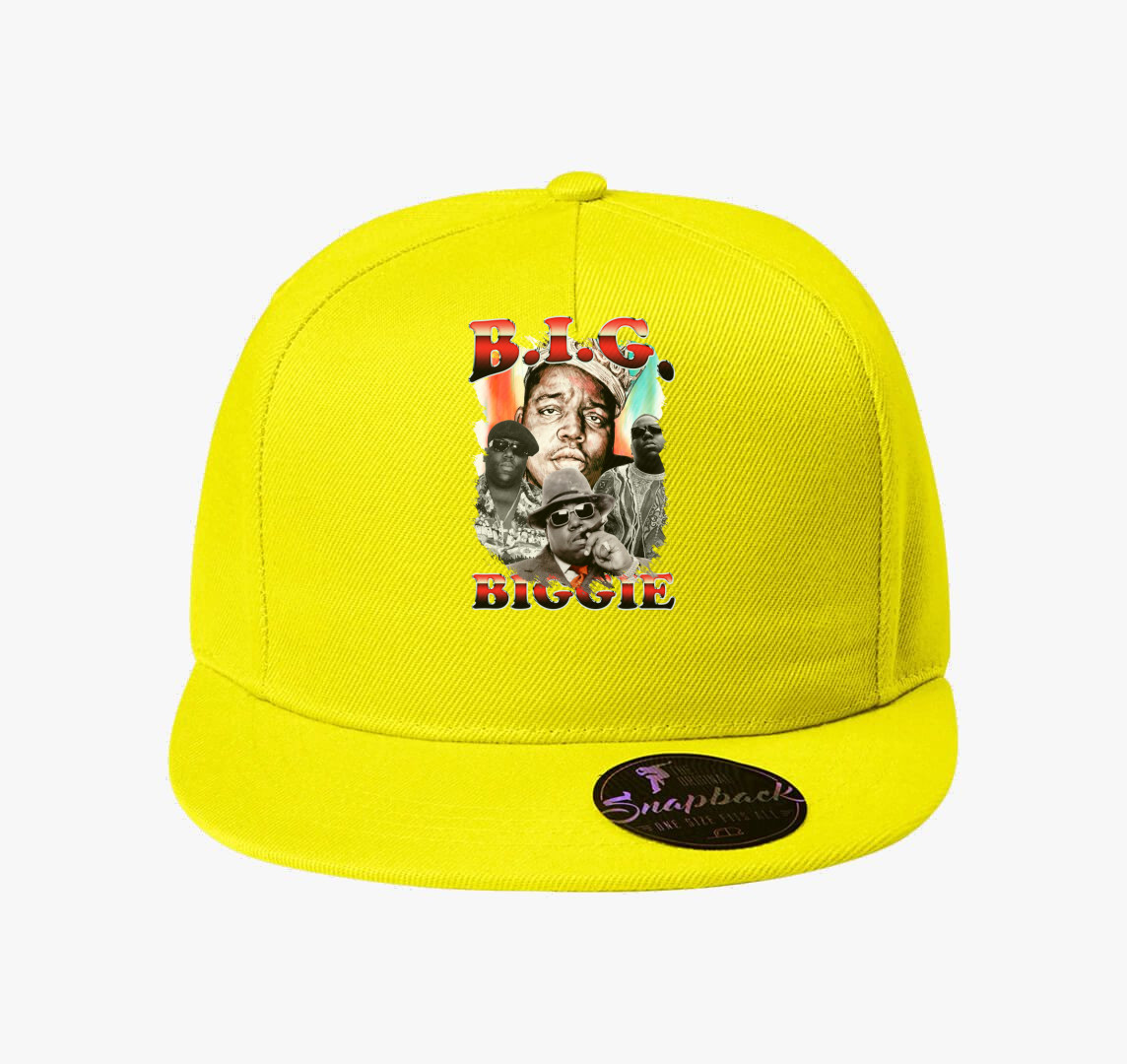 B.I.G. baseball sapka — Citrom