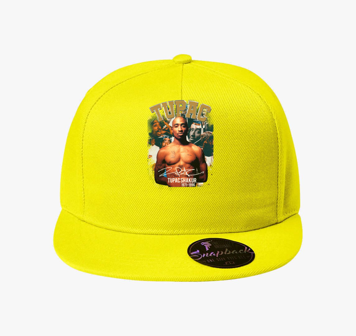 Tupac aláírás baseball sapka — Citrom