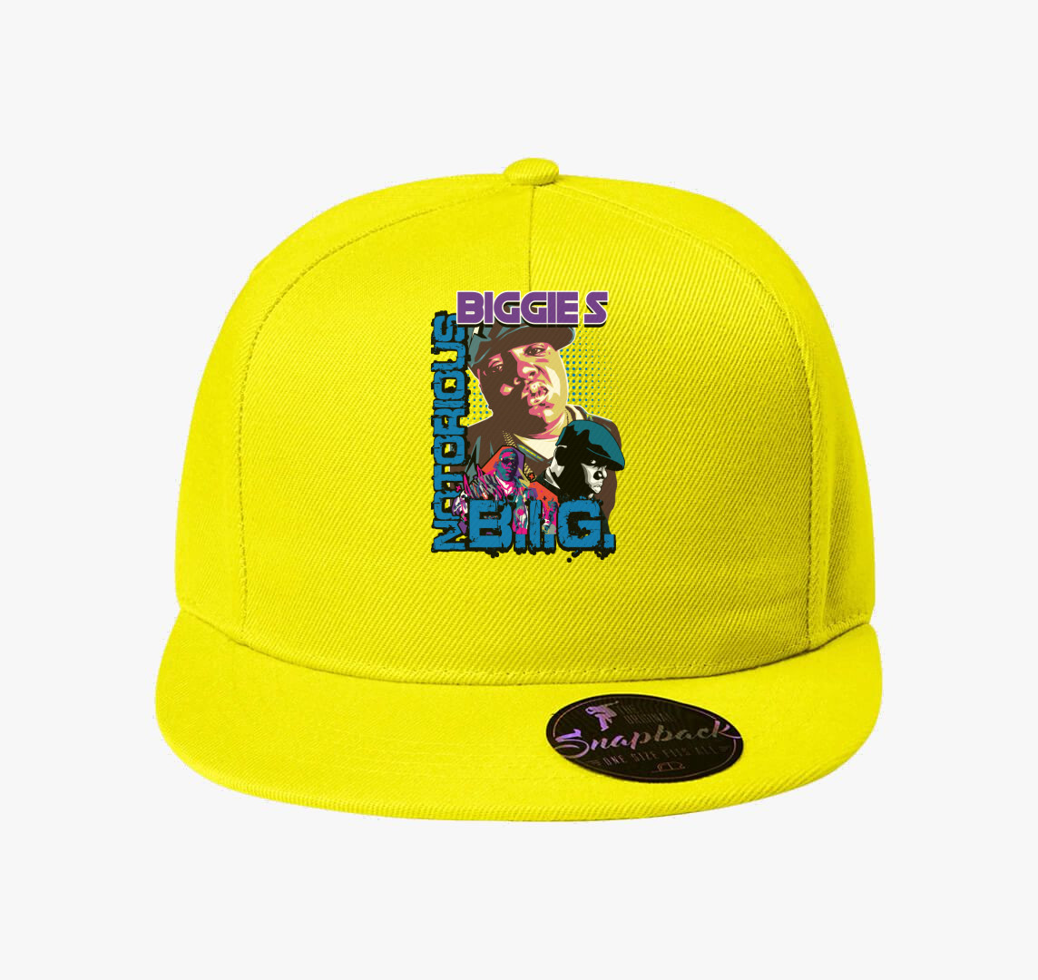 Notorious B.I.G rapper baseball sapka — Citrom