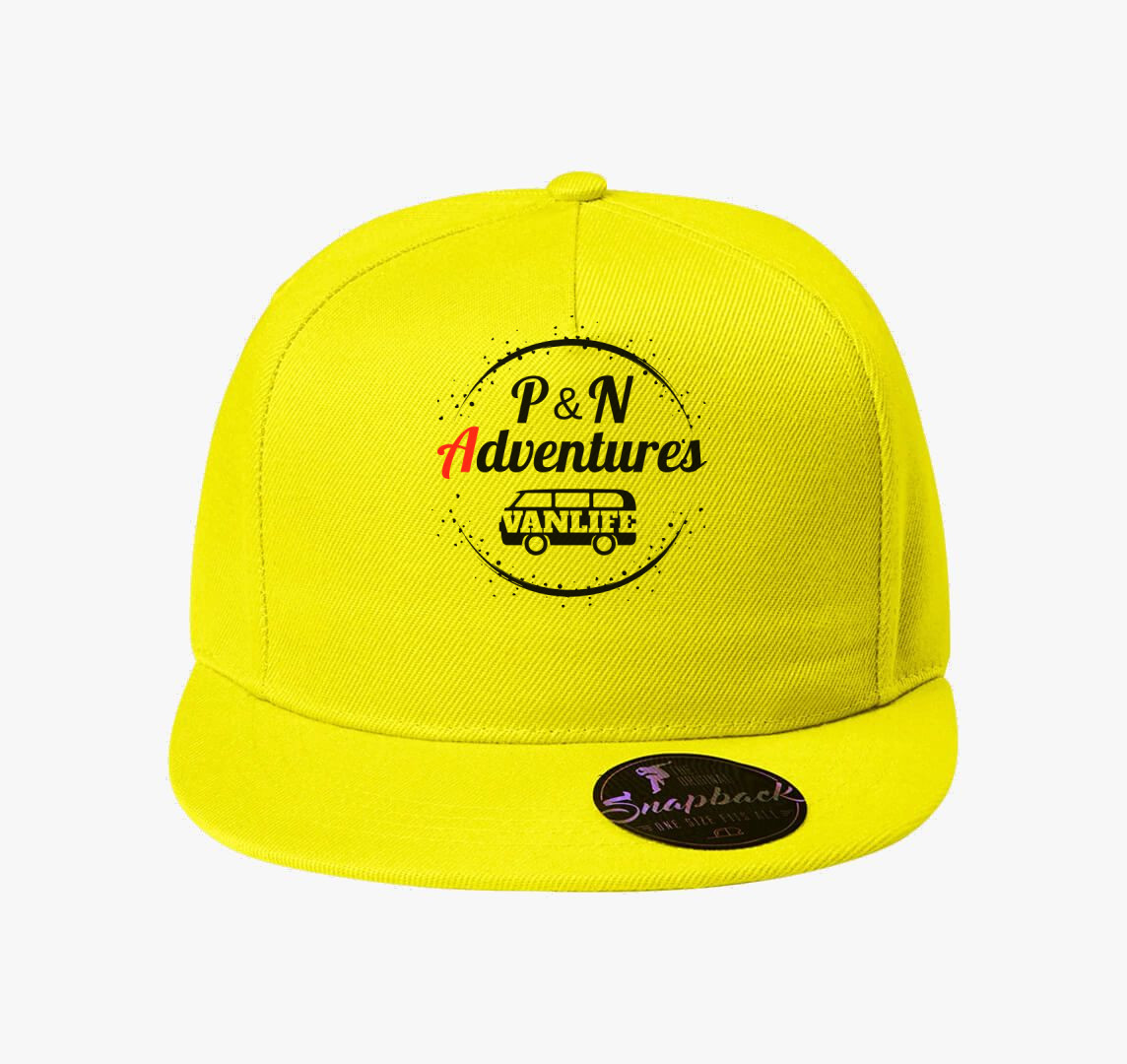 P&N Adventures baseball sapka — Citrom