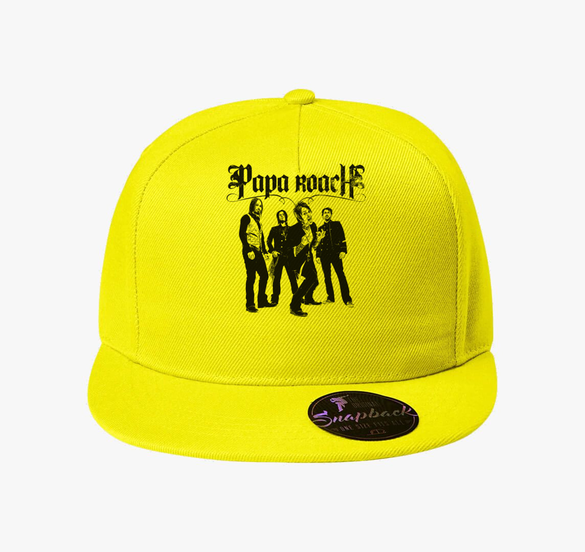 Papa Roach zenekar baseball sapka — Citrom