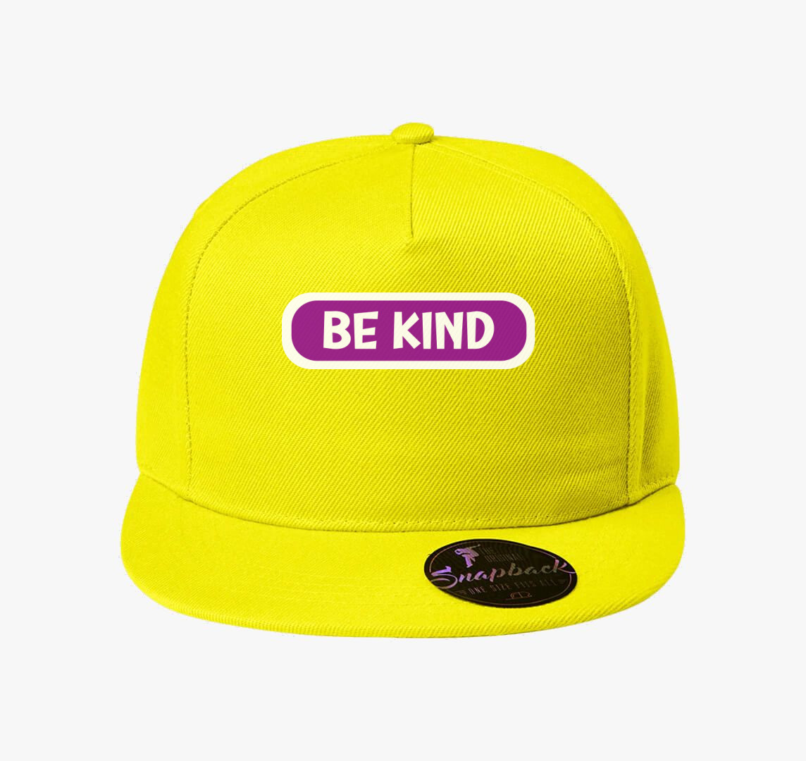 Be kind lila baseball sapka — Citrom