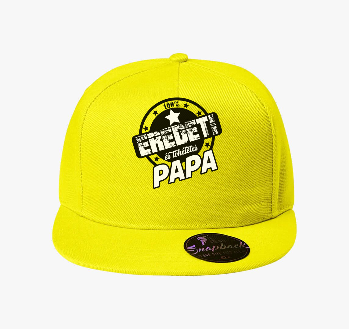 Papa tökéletes baseball sapka — Citrom