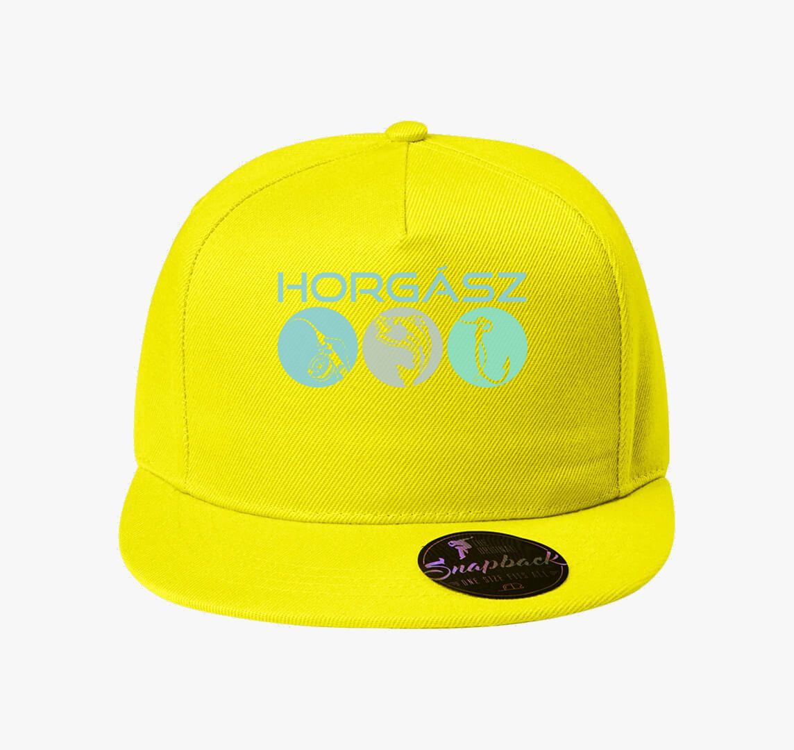Horgász icon baseball sapka — Citrom