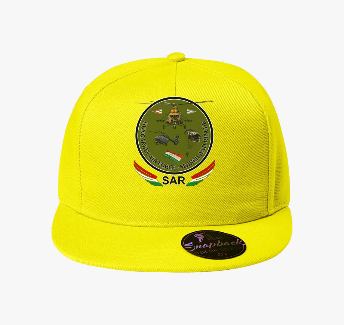 Search And Rescue HUNAF baseball sapka — Citrom